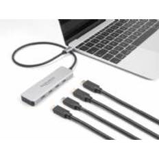 DeLock USB 10 Gops USB Type-C Hub avec 4 4 x USB-C