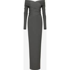 Dolce & Gabbana Grey Dresses Dolce & Gabbana KIM stretch rib dress