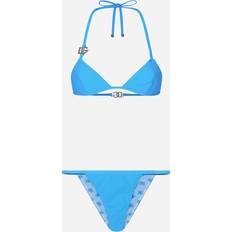 Damen - Türkis Bikinis Dolce & Gabbana Triangle bikini light_turquoise