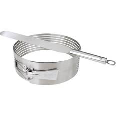 Silver Degskrapor Dr. Oetker Tårtavdelare och Kniv 26-28 cm Degskrapa