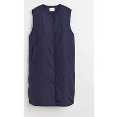 H&M Vests H&M Ladies Blue Long gilet