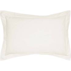 Polyester Pillow Cases Helena Springfield Plain Dye Pillow Case White, Beige