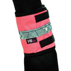 Hy Equestrian viz Leg Bands Pink