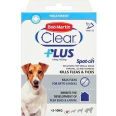 Bob Martin clear plus spot-on flea & tick solution