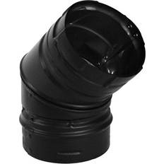 DuraVent PelletVent 4 in. 45° Elbow in Black