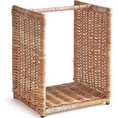 Gray Firewood Baskets Log Basket Short Natural