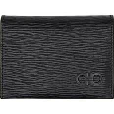 Men Gancini Credit Card Holder - Black