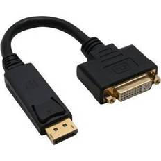 InLine DisplayPort - DVI M-F Adapter 0.2m