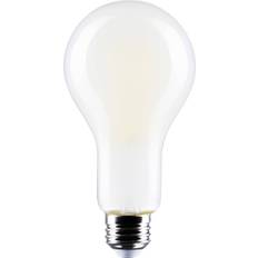 Light Bulbs Satco 21 Watt A23 LED Frost Finish Medium base 3000K 120 Volt Frost