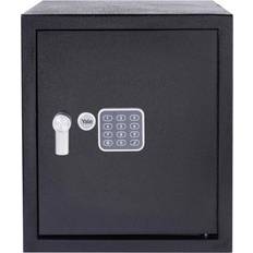 Yale Caja Fuerte Con Cerradura Negro 40 l 39 x 35 x 36 cm Inoxidable