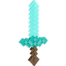 Minecraft Fortryllet Sværd Deluxe Med Lys Og Lyd