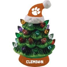 Evergreen "Clemson Tigers 8"" Light Up Ceramic Christmas Tree