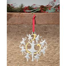 12 Days Of Silver Gold Plated