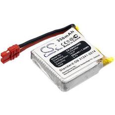 Fjernstyret legetøj Cameron Sino New 3400mAh Battery for Parrot Disco; P/N:PF070250