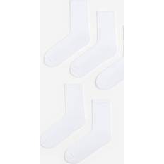 H&M Men Underwear H&M Men White 5-pack socks 11-12.5