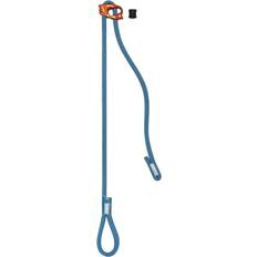 Black Climbing Slings Petzl Connect Adjust Lanyard Blue