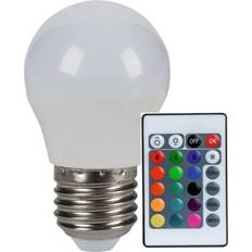 Heitronic led leuchtmittel e27, 7,5w, rgb warmweiß