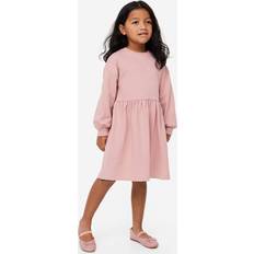 Pink Dresses Children's Clothing H&M Girls Pink Oversized sweatshirt dress