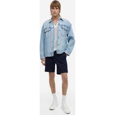 H&M Shorts H&M Herr Blå Chinosshorts Regular Fit