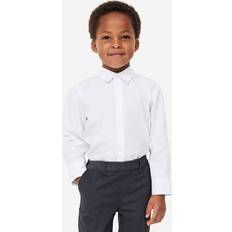 Children's Clothing H&M Boys White 2-pack easy-iron school shirts