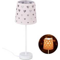 Pink Bordlamper Børneværelse Relaxdays kinder kinderzimmer Tischlampe