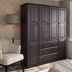 Wood Wardrobes Bed Bath & Beyond Palace Imports Inc. Wardrobe