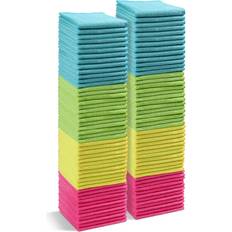 Microfiber Cleaning Cloth 100 Pack 29 x 29 cm