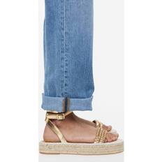 Silver - Women Espadrilles H&M Ladies Silver Braided-detail espadrilles