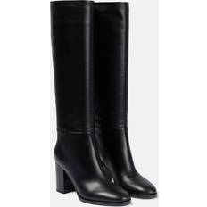Gianvito Rossi Høje støvler Gianvito Rossi Santiago Knee-High Leather Boots - Black