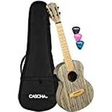 Gris Ukeleles Cascha Tenor Ukulele Bamboo Graphite EQ