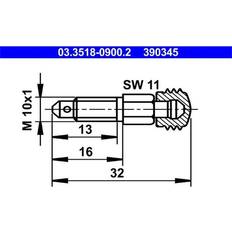 ATE 03.3518-0900.2 entlüfterschraube/-ventil -ventil entlüfterschraube