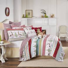 Bedspreads Levtex Home Merry & Bright Cupid Bedspread White (233.68x223.52)