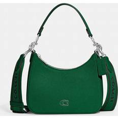 Coach Hobo Umhängetasche mit Detail aus Signature-Canvas Green one size