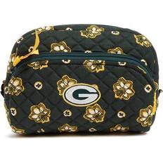 Vera Bradley Green Bay Packers Medium Cosmetic Bag