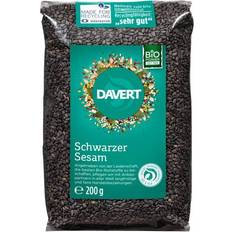 Creme spalmabili Davert Schwarzer Sesam Bio 200g