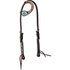 Weaver Diamond Flat Sliding Headstall