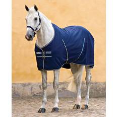 Stable Rug With Microfiber Lining - Dark Blue/White