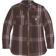 Carhartt Women Shirts Carhartt Damen Langarmhemd Twill L/S Plaid Shirt