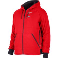 Milwaukee Outerwear Milwaukee Men's Hooded Heated Hoodie - Red/Black