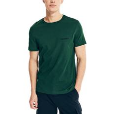 Nautica Kortärmad T-shirt Med Rund Hals - Tidvatten Grön