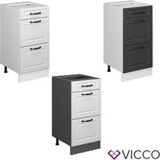 Wandschränke Vicco Schubladenunterschrank küchenzeile r-line Wandschrank