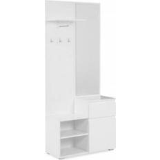 Organizzazione Abiti saldi Mobile Ingresso Image41B Colore Bianco Armadio