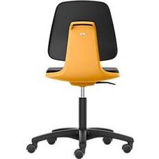 Oui Chaises de jeu vente Stuhl Labsit 2 orange Kst.-Leder m.Rollen