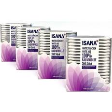ISANA ISANA Wattestäbchen, 200 St.