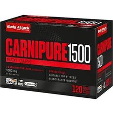 Kapseln Pre-Workout Body Attack Carnipure 1500 120 Maxi