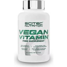 Scitec Nutrition Vitaminer & Mineraler Scitec Nutrition Vegan Vitamin 60 Tabs 60 stk