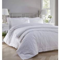 Percale Duvet Covers GOFOIT Balmoral Luxurious Duvet Cover White (260x220cm)