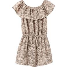 Jenter Playsuits Name It Printed Playsuit - Humus (13215907)