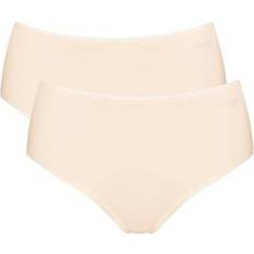 Sloggi Go High Waist Brief 2-pack - Beige