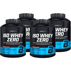 Banan Proteinpulver BioTechUSA Whey Zero Lactose Free 2270g 4-pack Banana